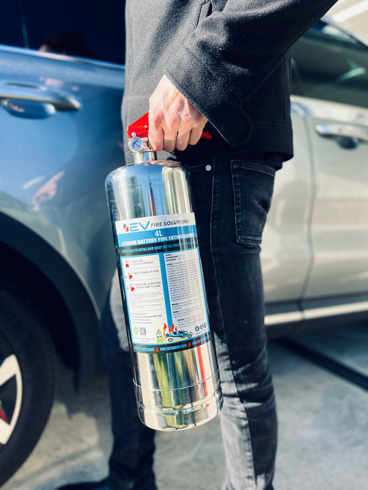 4L EV Fire Extinguisher suitable for lithium-ion battery fires