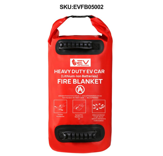 Heavy-Duty EV Fire Blankets for EV Car Lithium-ion Battery Fires