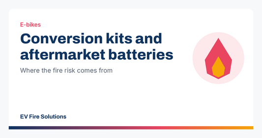 E-Bike Conversion Kits and Aftermarket Batteries: Where the Fire Risk Comes From