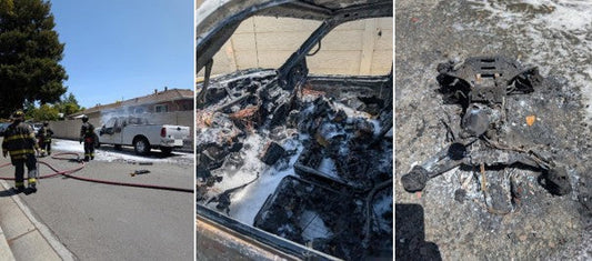 🔥 DRONE BATTERY FIRES: A HIDDEN DANGER IN YOUR GARAGE 🔥