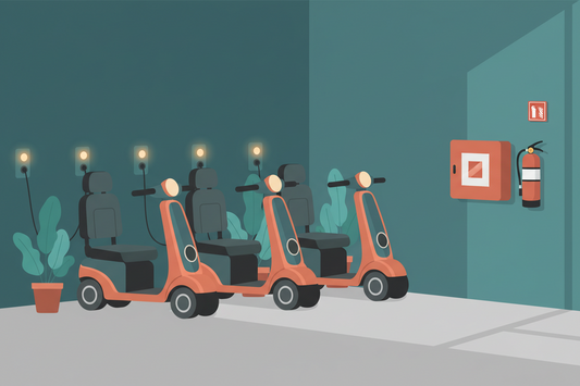 EV Fire Safety in Aged Care and Hospitals: Mobility Scooters and Medical Devices