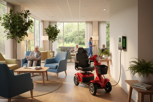 Mobility Scooter Fires in Aged Care: 2026 Safety Guide | EV Fire Solutions