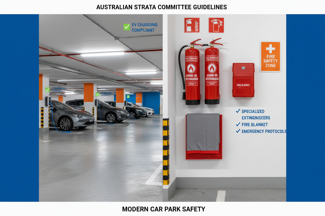EV Fire Safety for Strata & Apartments: NCC 2025 Guide | EV Fire – EV ...