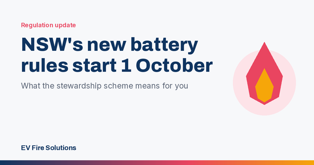 NSW's New Battery Rules Start 1 October: What Changes for Households and Businesses