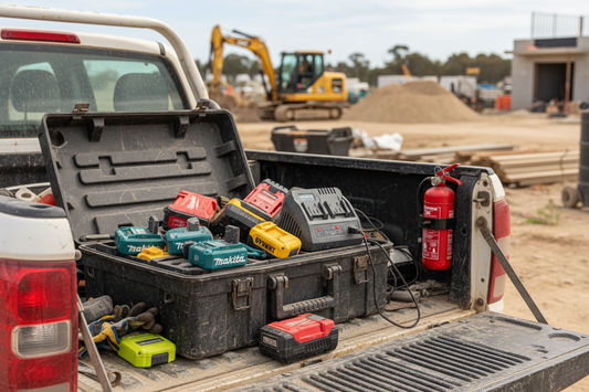 The Tradie's Problem: Cordless Tools, Lithium-Ion Batteries and the WHS Risk No One's Talking About