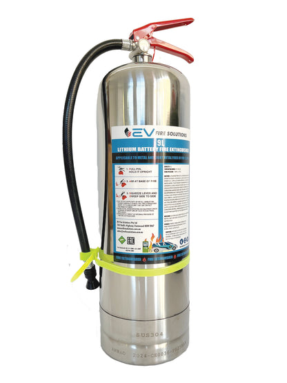 EV Fire Extinguisher for Lithium-Ion Battery Fires — 9L